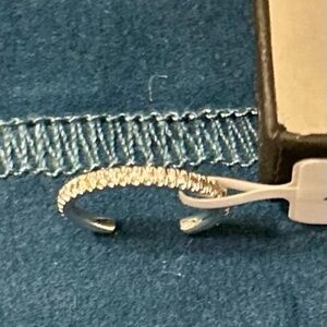 Adına Reyter Silver & Pave Diamond Ear cuff - NWT